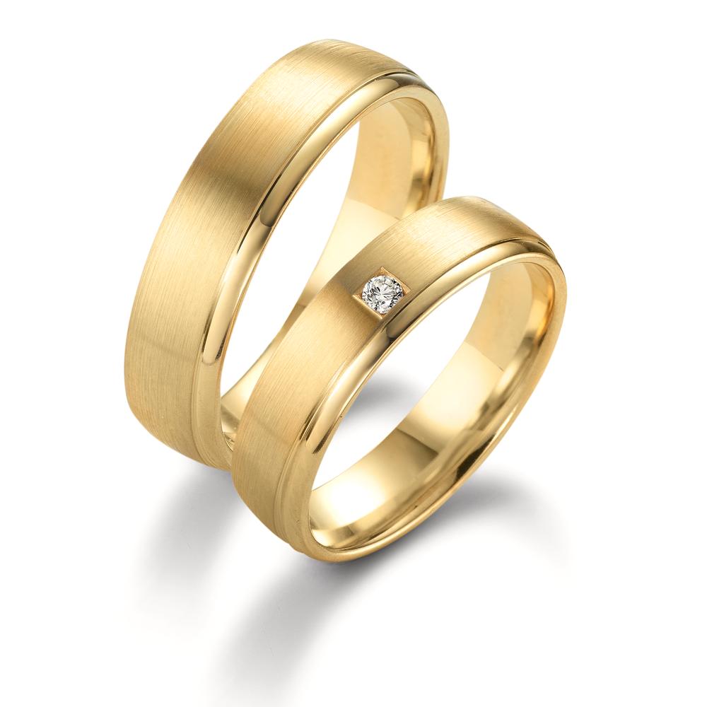 Ehering Gelbgold