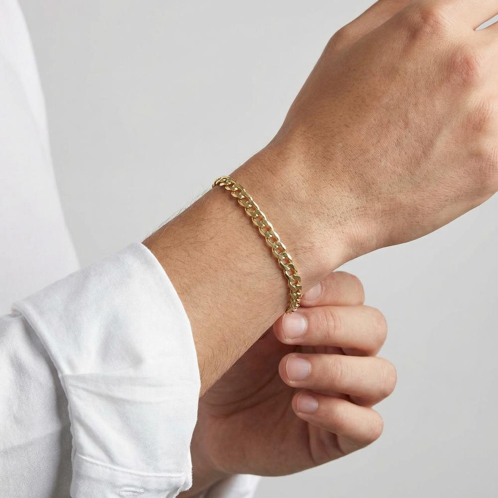 Armband 585/14 K Gelbgold 20 cm