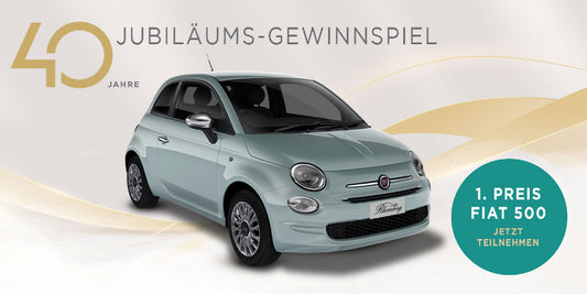 Jubiläums-Highlights auf der Rhema: Fiat 500 und mehr!
