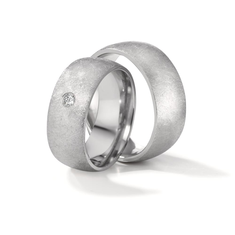 Partnerring Edelstahl