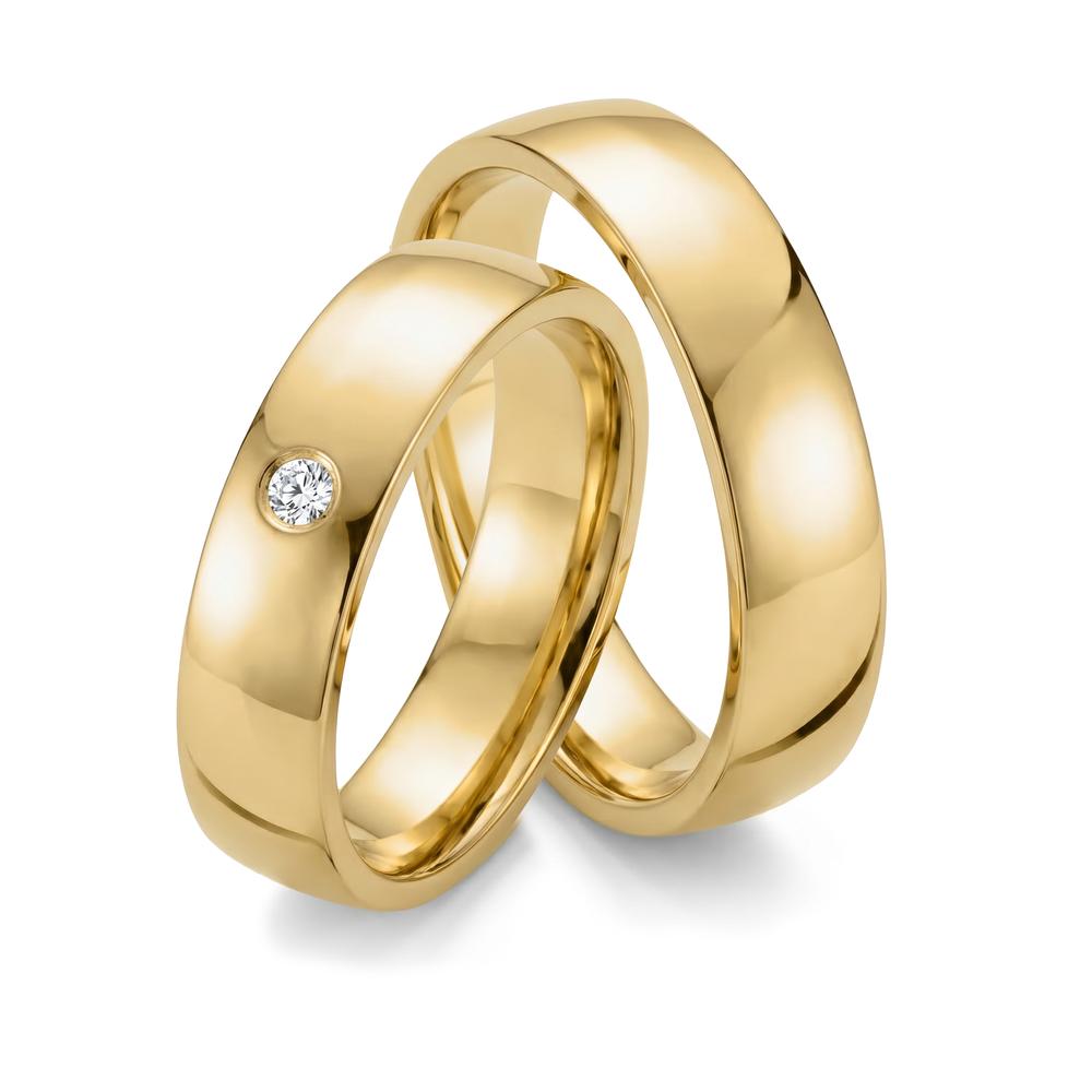 Ehering 750/18 K Gelbgold