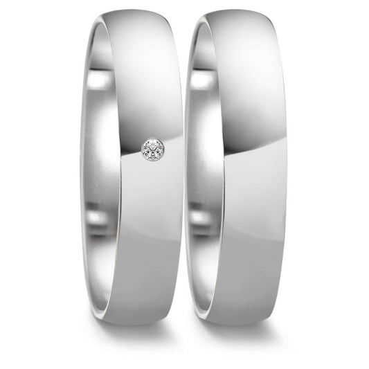 Ehering 750/18 K Weissgold