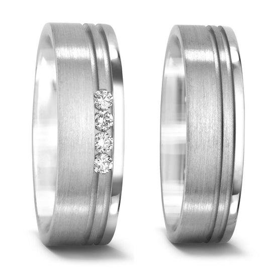Ehering  Weissgold