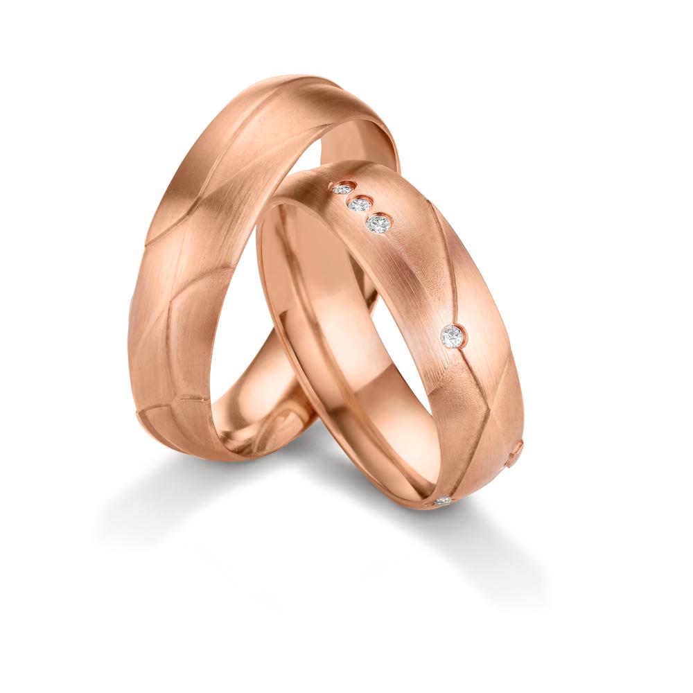 Ehering  Rosegold