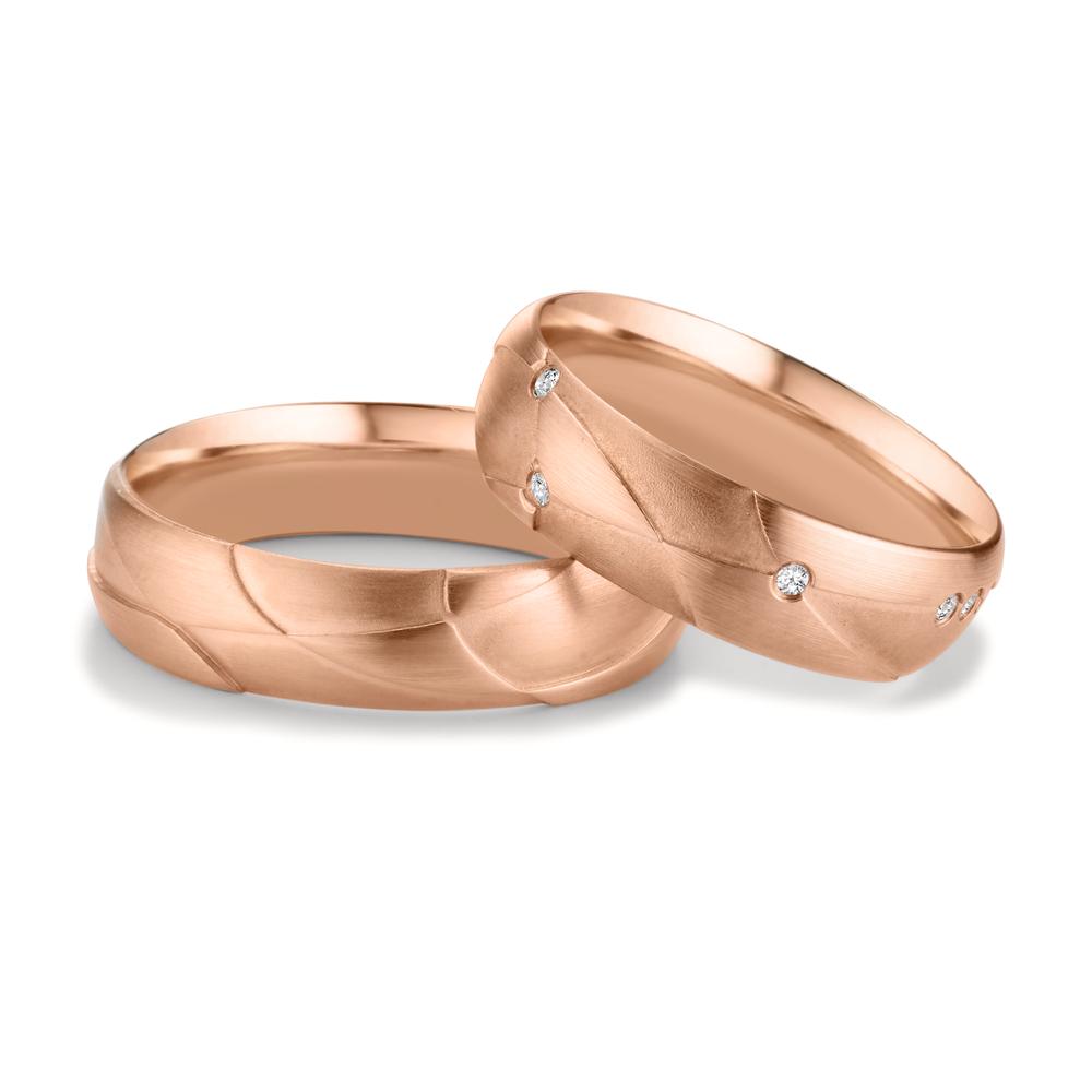 Ehering  Rosegold