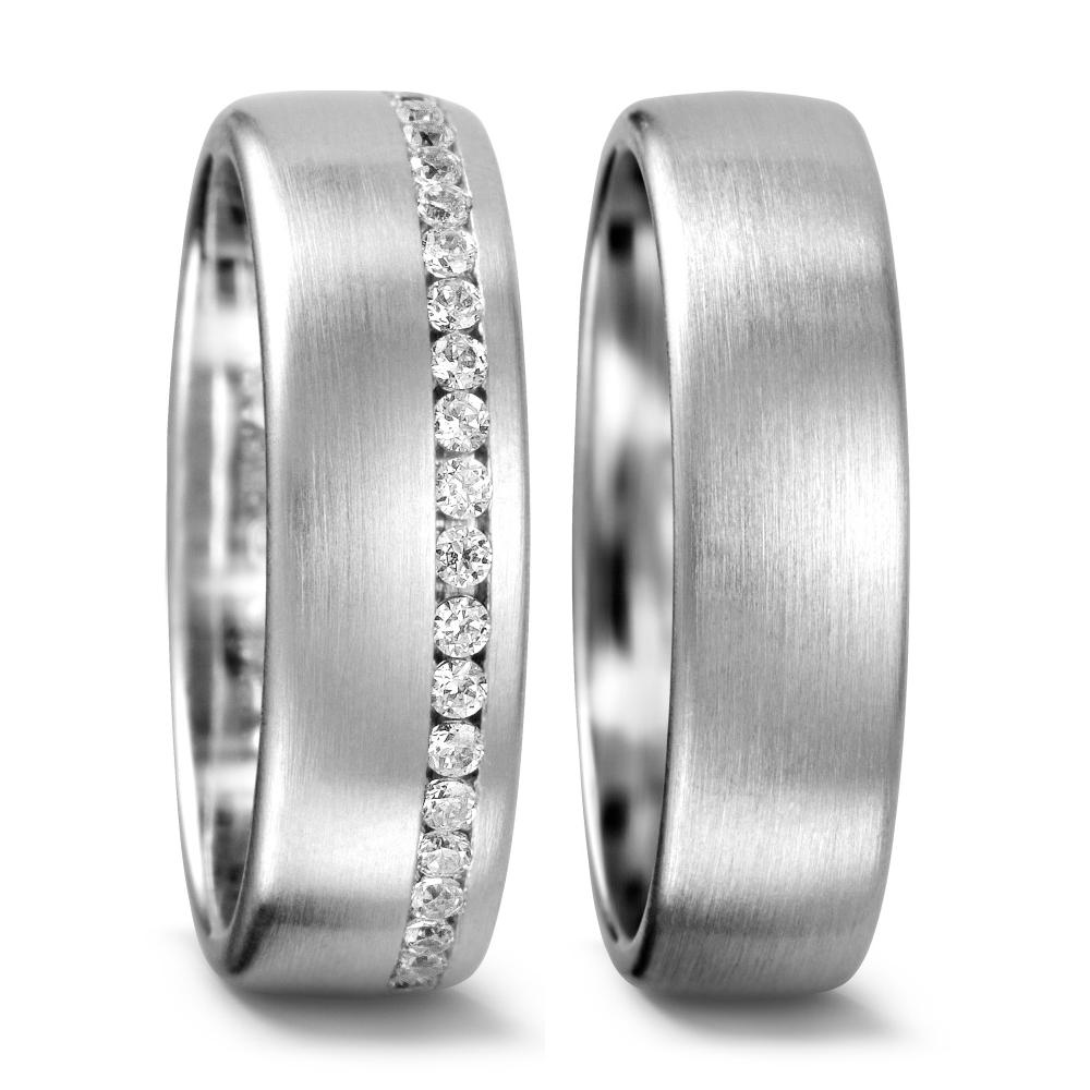 Ehering  Weissgold