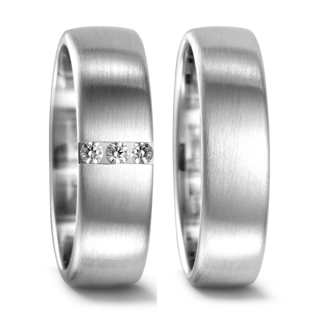 Ehering  Weissgold