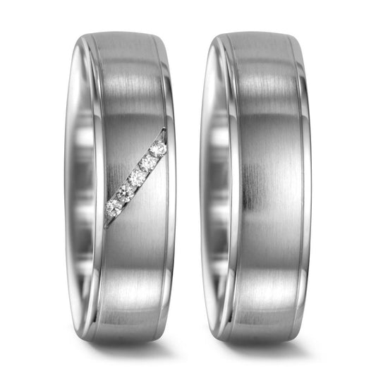 Ehering  Weissgold