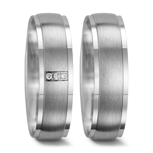 Ehering  Weissgold