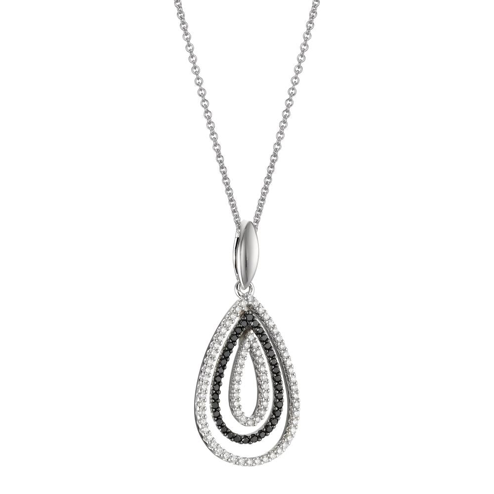 Halskette 750/18 K Weissgold 42 cm
