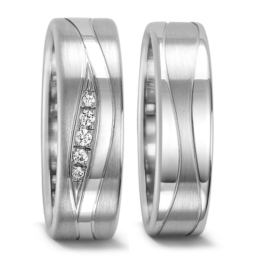 Ehering  Weissgold