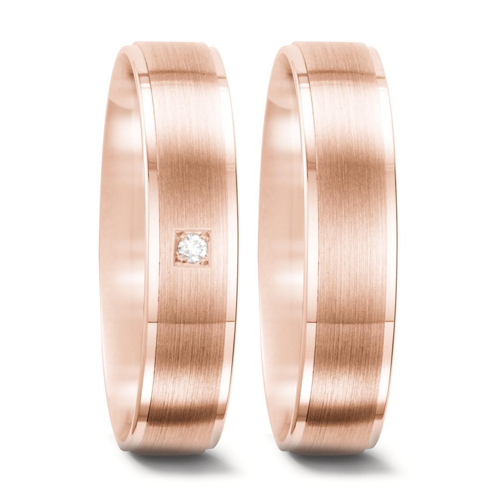 Ehering  Rosegold