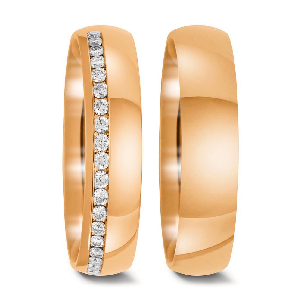 Ehering  Rosegold