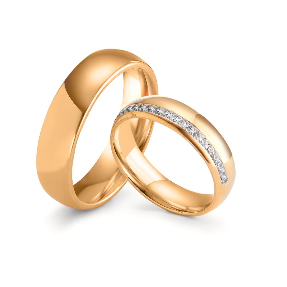 Ehering  Rosegold