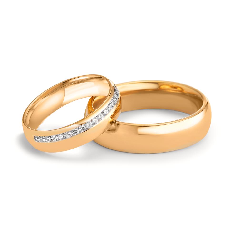 Ehering  Rosegold