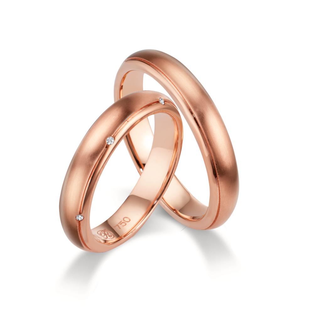 Ehering  Rosegold