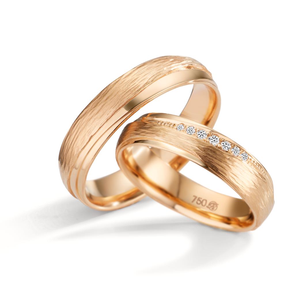 Ehering  Rosegold