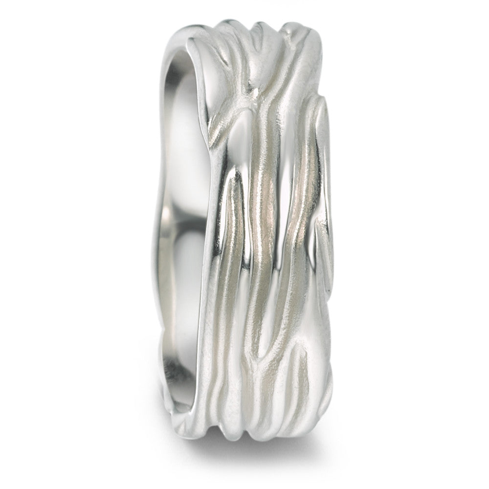 Fingerring 750/18 K Graugold
