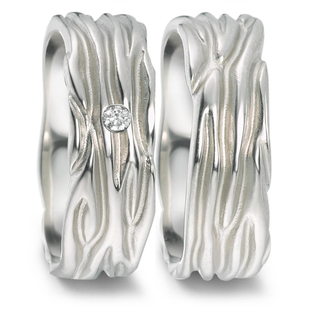 Ehering 750/18 K Graugold