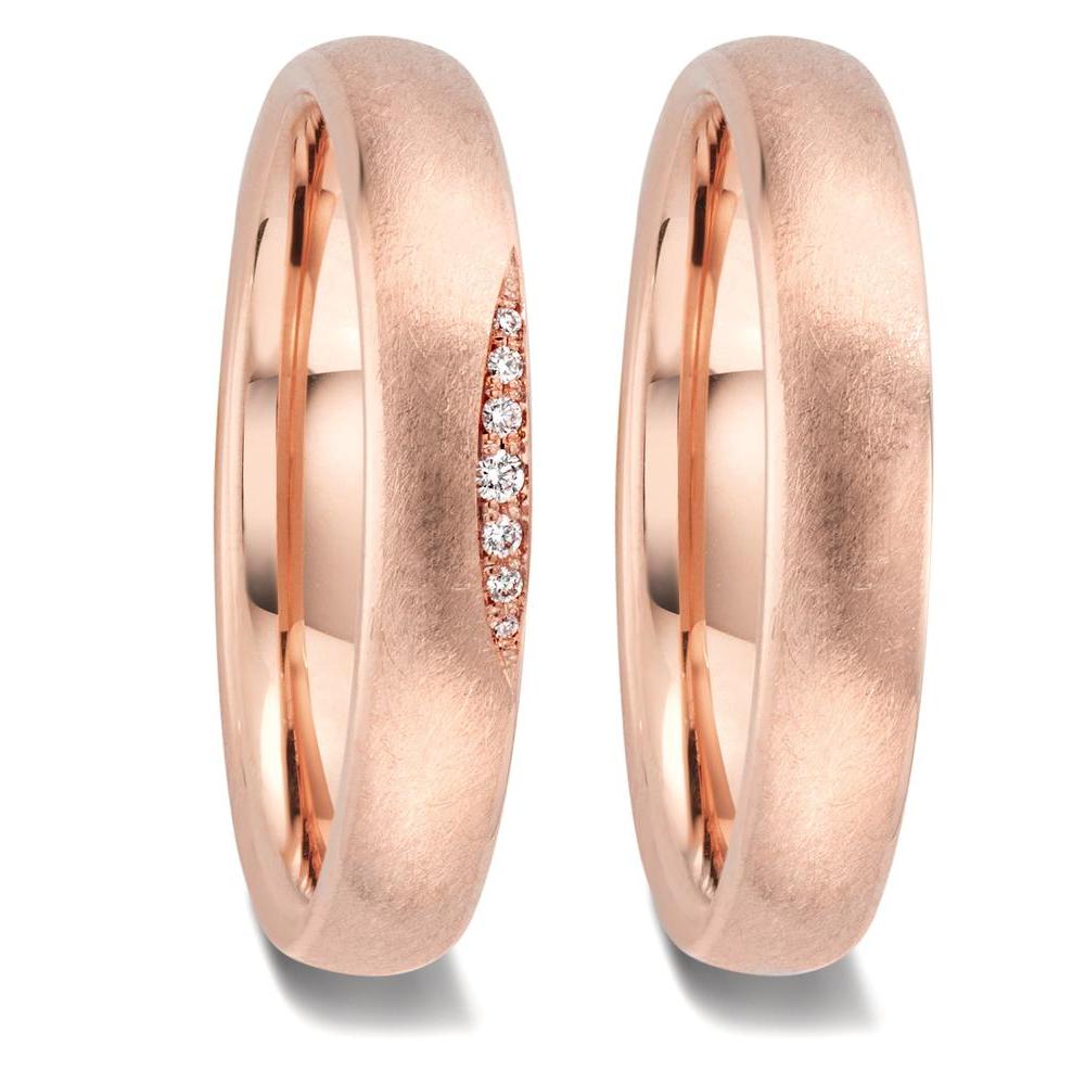Ehering  Rosegold