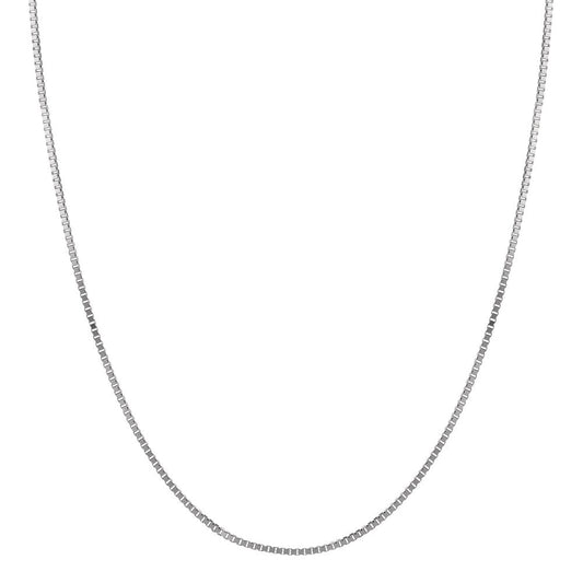 Halskette 750/18 K Weissgold 42 cm