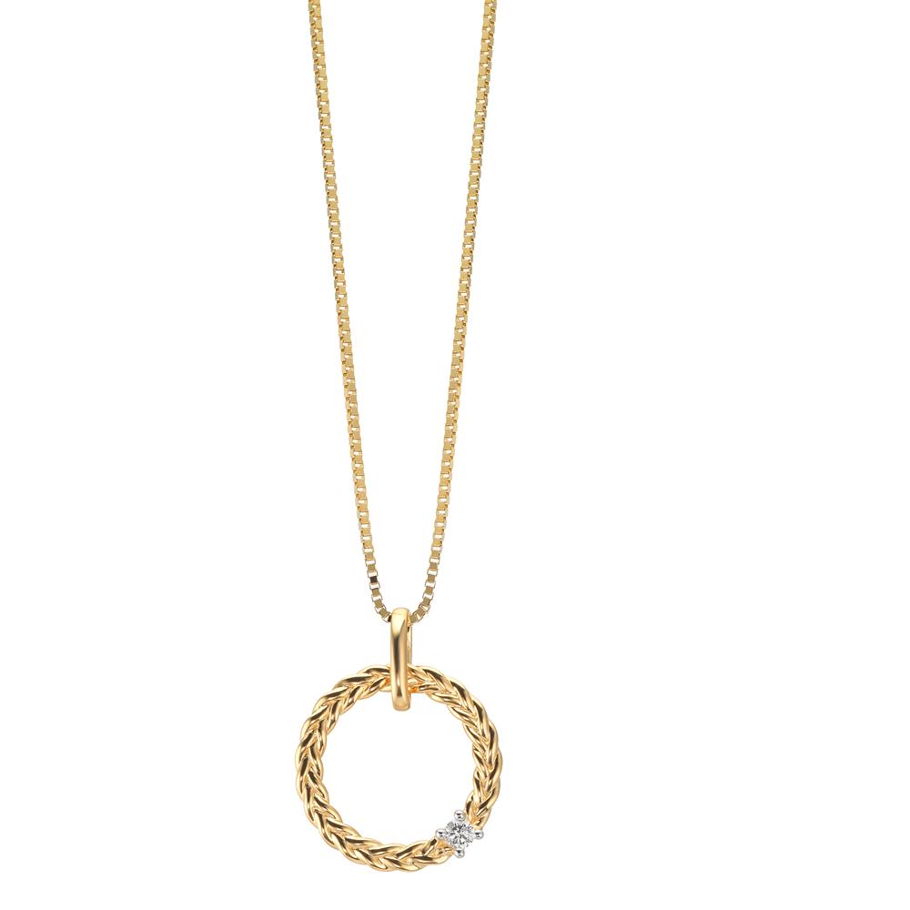 Halskette 750/18 K Gelbgold 42 cm