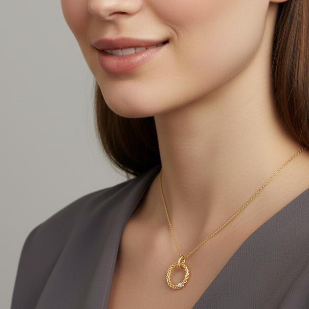 Halskette 750/18 K Gelbgold 42 cm