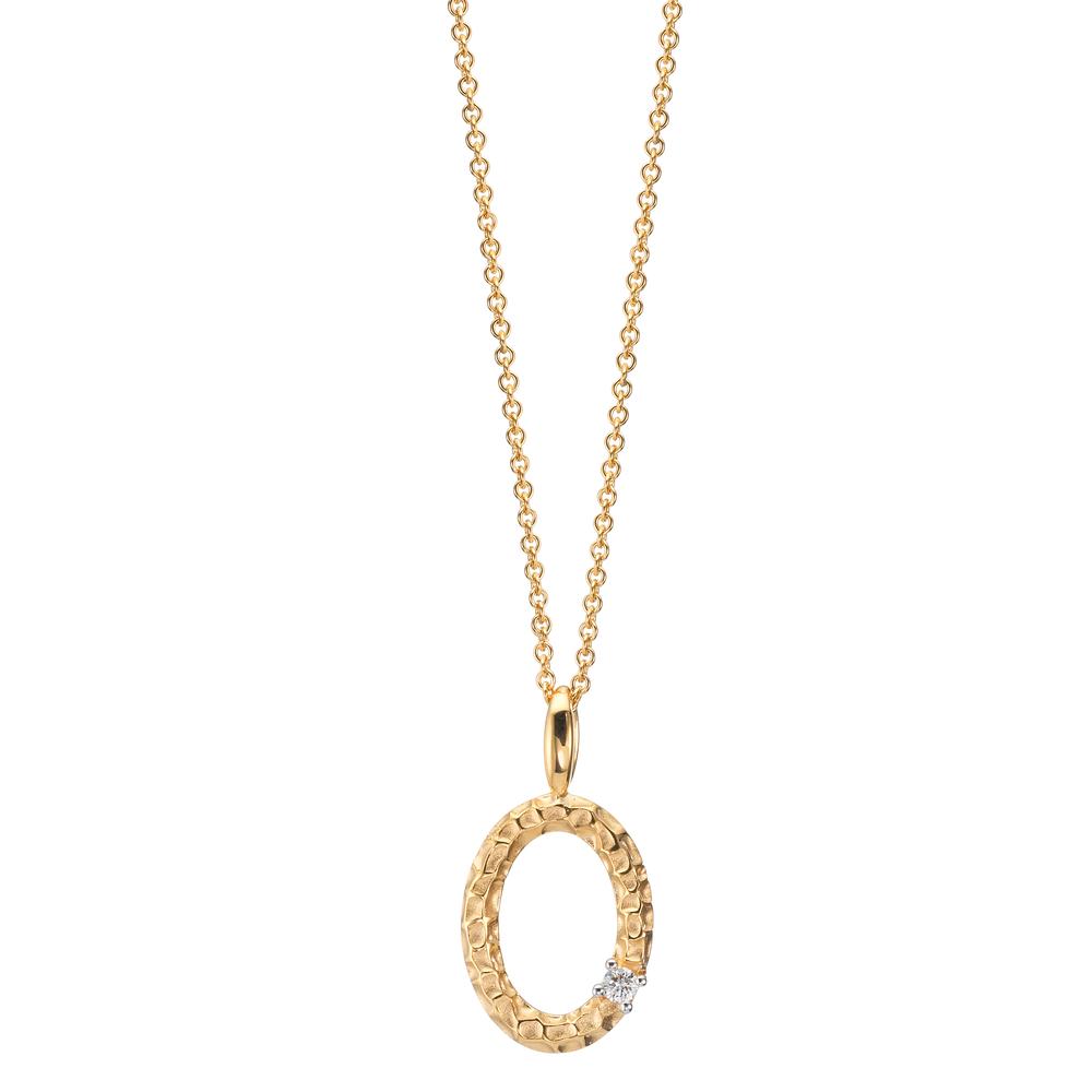 Halskette 750/18 K Gelbgold 42 cm