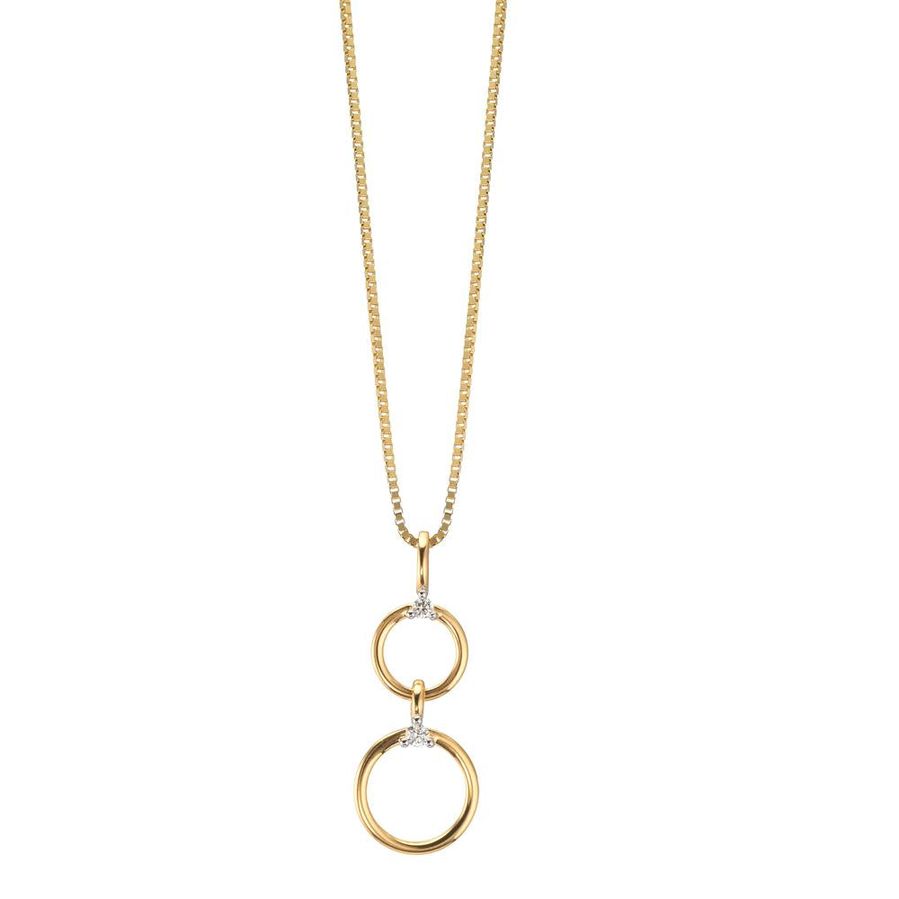 Halskette 750/18 K Gelbgold 42 cm