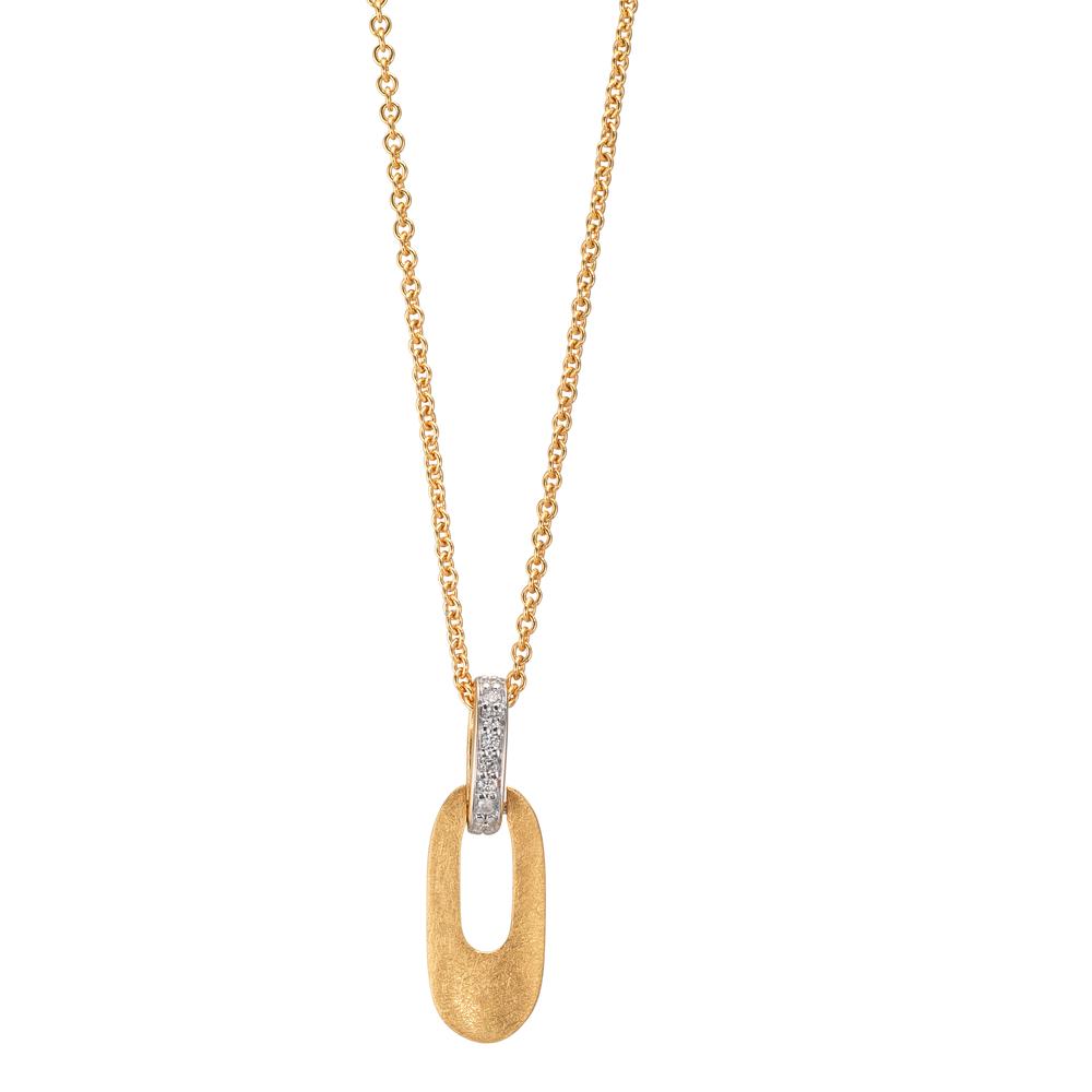 Halskette 750/18 K Gelbgold 42 cm