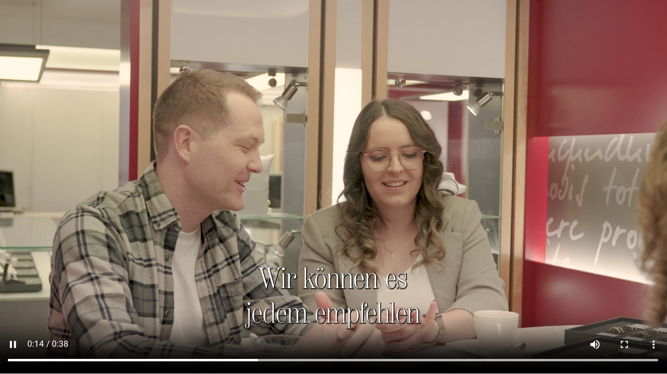 Video laden: Trauringberatung bei Rhomberg